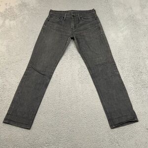 Levis Jeans Mens 29x30 Gray 511 Slim Straight American‎ Stretch Red Tab Adult